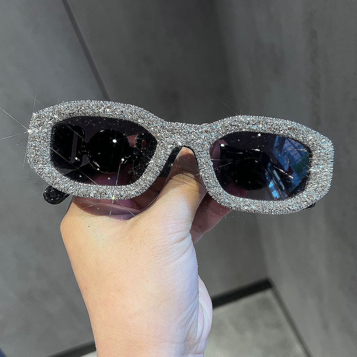 Damen Glamouröse Sonnenbrille Karnz