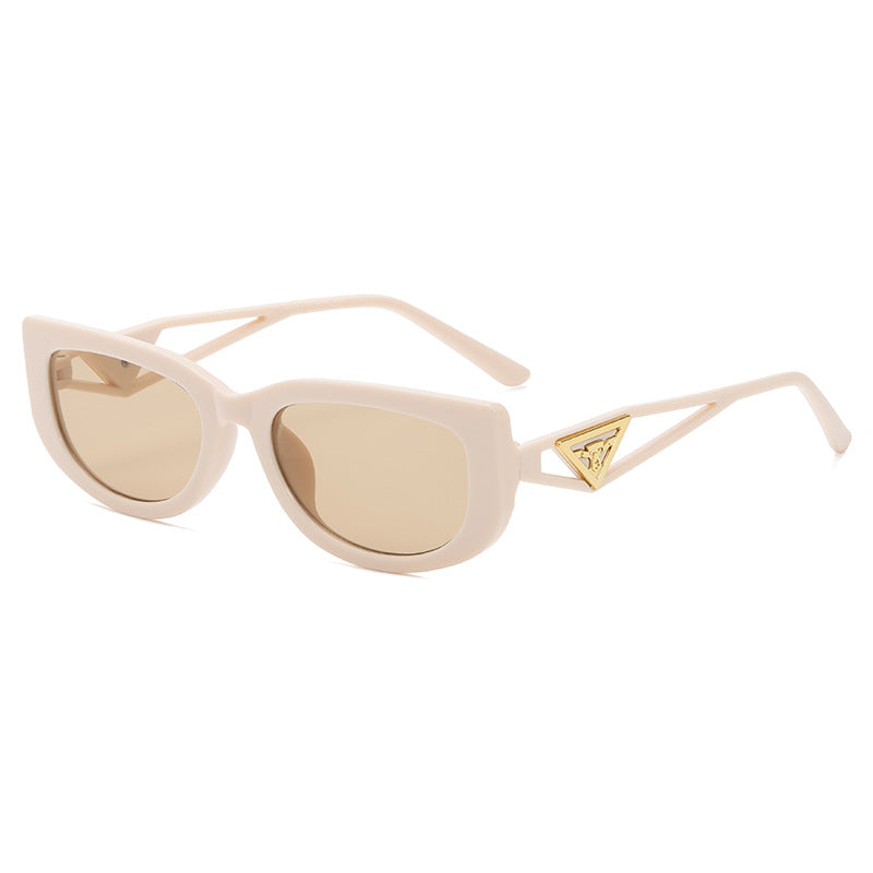 Damen Designer-Sonnenbrille mit eleganten Rahmenakzenten Karnz