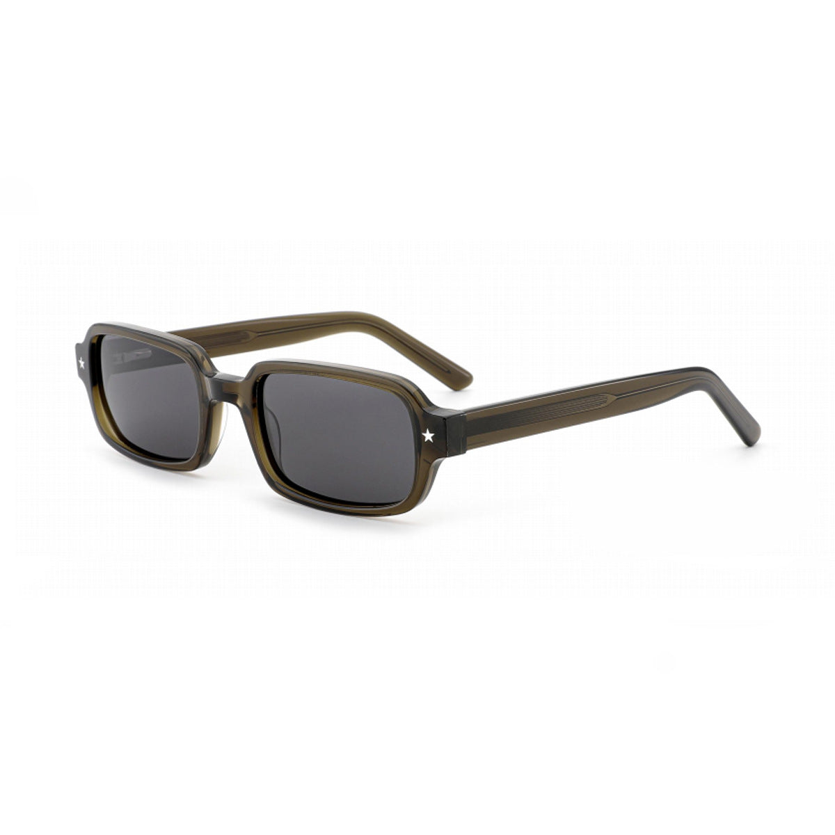 Damen Sonnenbrille im modernen, quadratischen Design mit robustem Rahmen Karnz