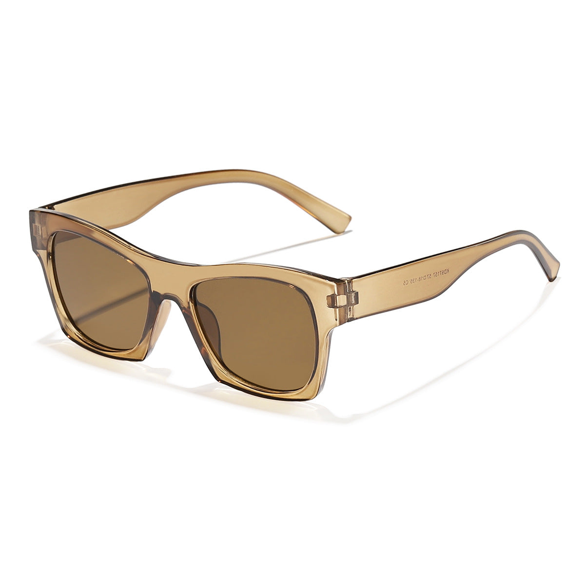 Damen modische Sonnenbrille im eleganten Rechteck-Design Karnz