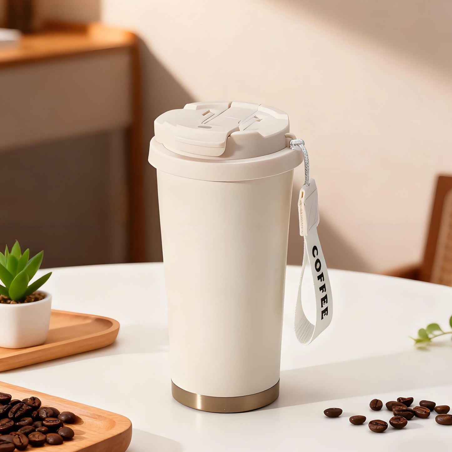 Damen Isolierte Kaffeetasse Karnz