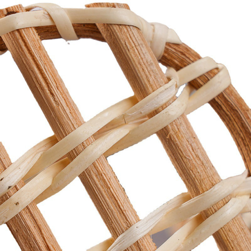 Damen Dekorative Tischuntersetzer aus geflochtenem Naturmaterial Karnz