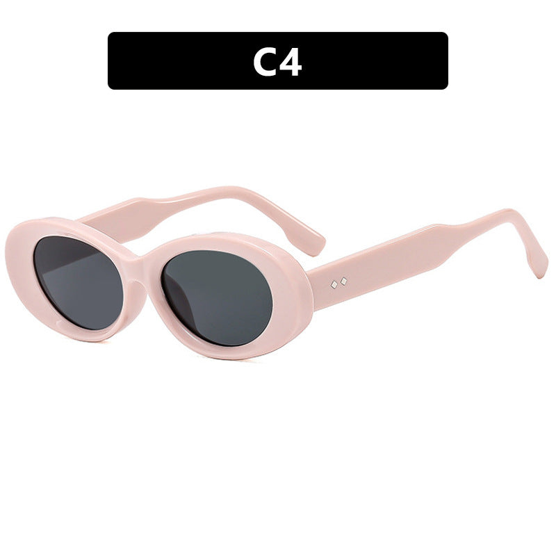 Damen modische Sonnenbrille im eleganten Retro-Stil Karnz