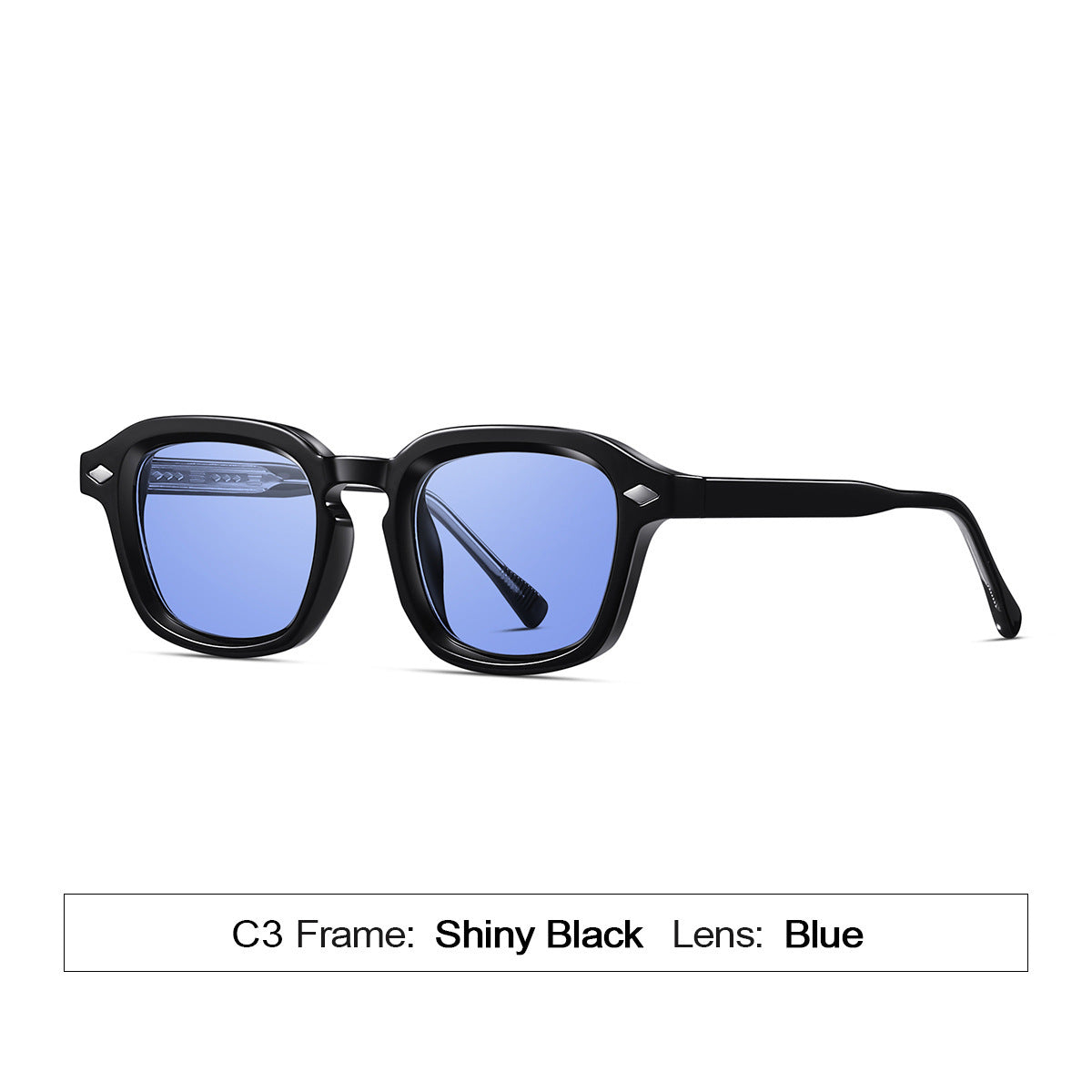 Damen modische Sonnenbrille mit innovativem Rahmen und polarisierenden Gläsern Karnz