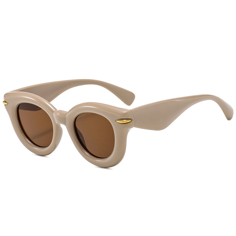 Damen modische Sonnenbrille mit eleganter Silhouette Karnz