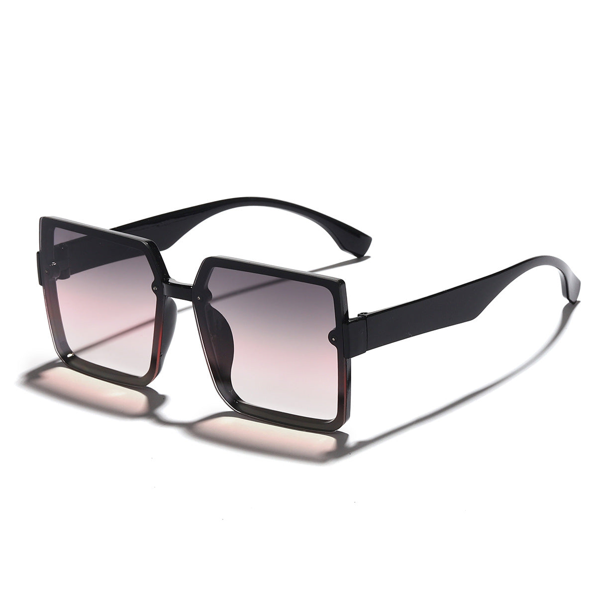 Damen Quadrat-Sonnenbrille mit retro-inspiriertem Design und weichen Gläsern Karnz