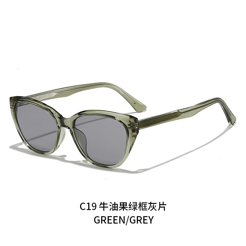 Damen modische Katzenaugen Sonnenbrille Karnz