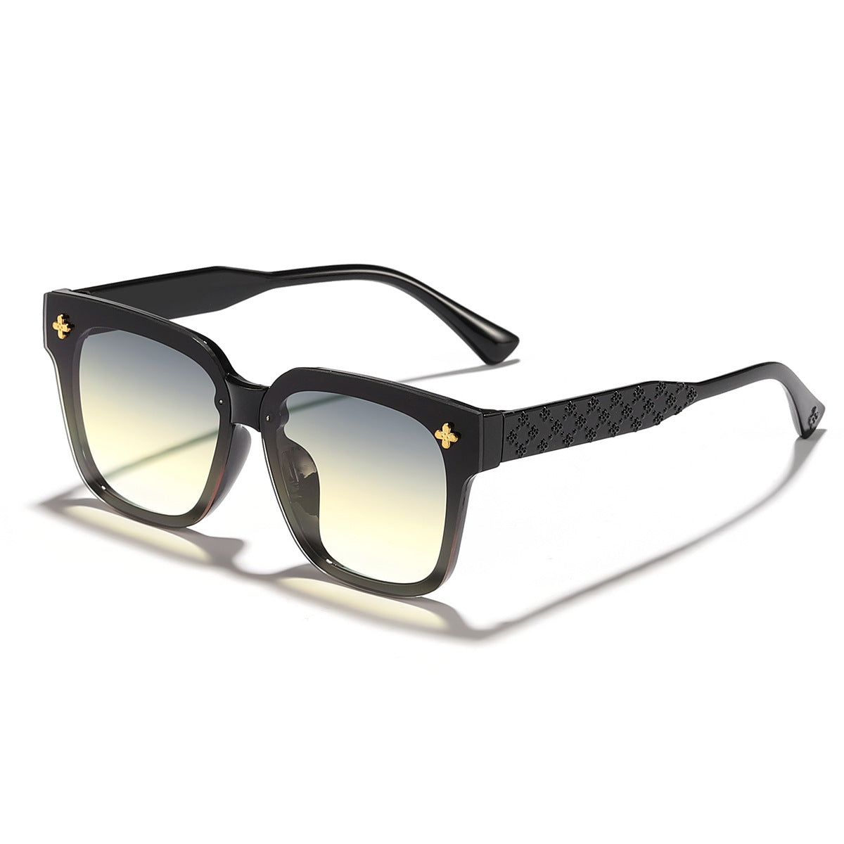 Damen stilvolle quadratische Sonnenbrille mit modischem Design Karnz