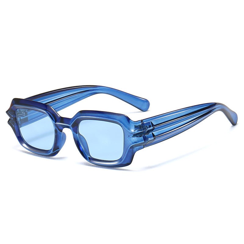 Damen Modische Sonnenbrille mit einzigartigem Rahmen und stylischen Details Karnz