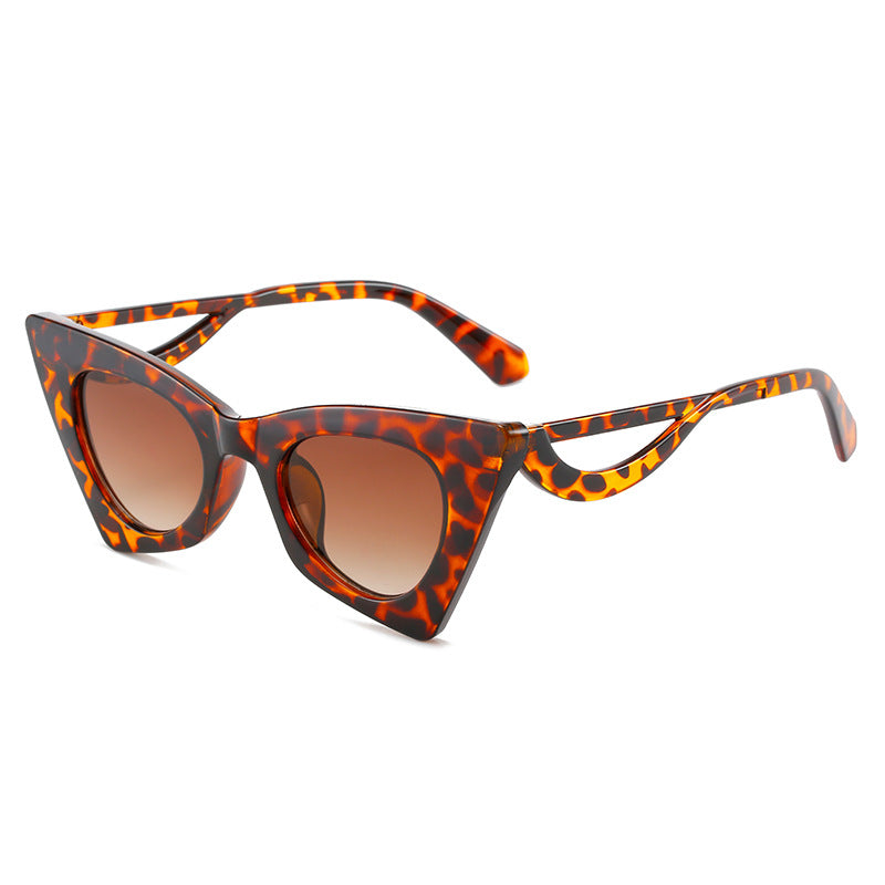 Damen Cat-Eye Sonnenbrille mit eleganten Design-Elementen Karnz