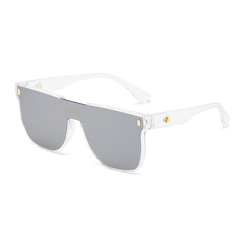 Damen modische Sonnenbrille im trendigen, geometrischen Design Karnz