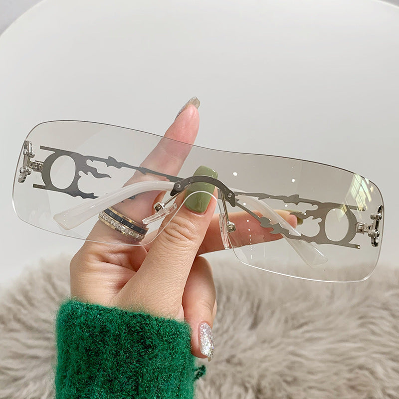 Damen modische Sonnenbrille mit innovativem Design Karnz