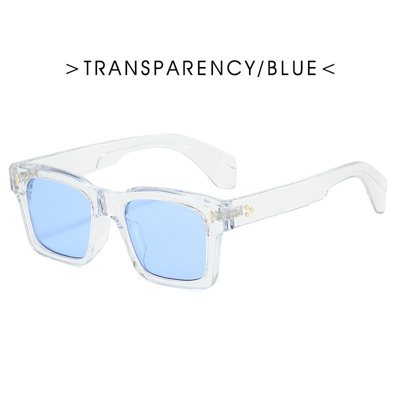 Damen moderne Sonnenbrille im claro-geometrischen Design Karnz