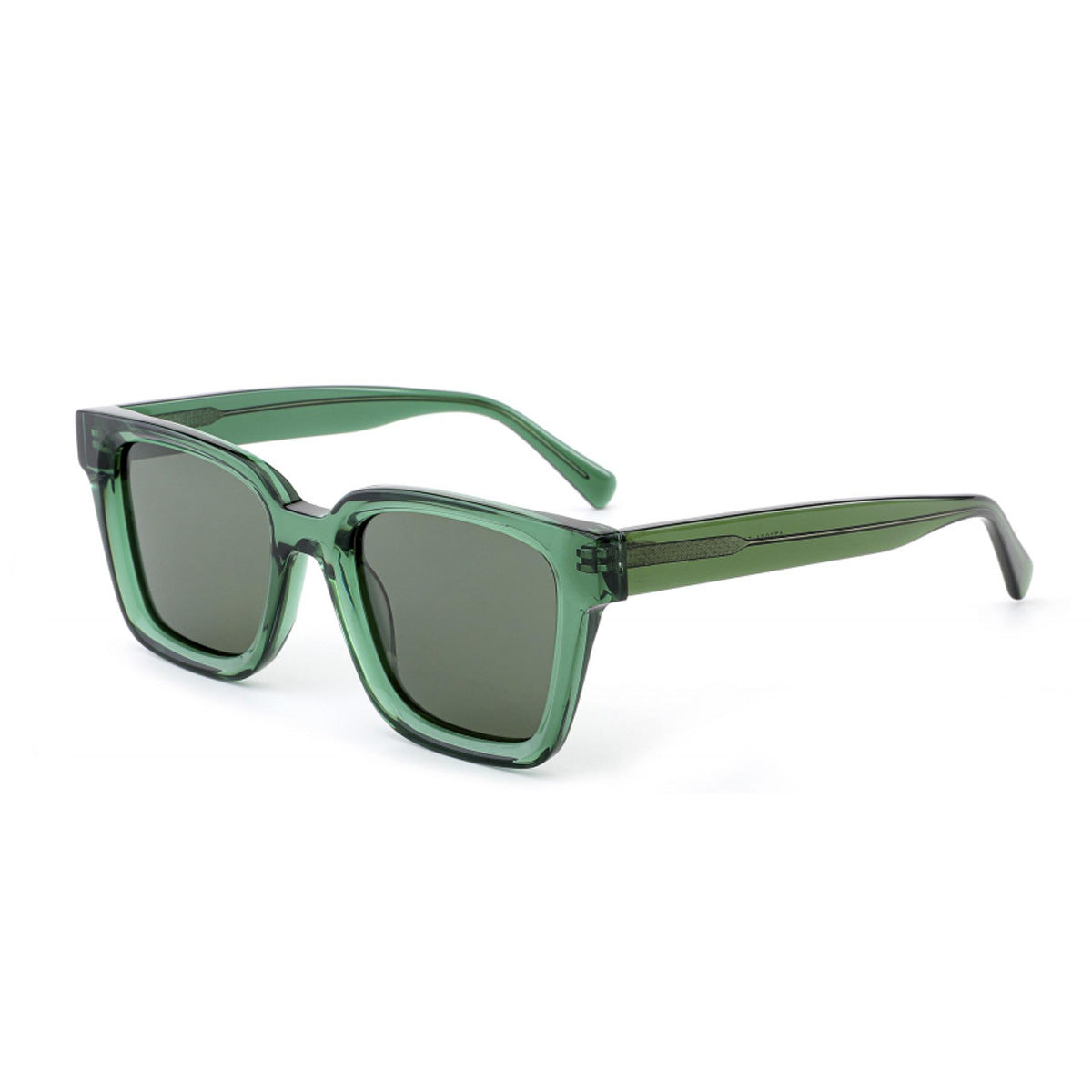 Damen modische Sonnenbrille im quadratischen Design mit polarisierten Gläsern Karnz