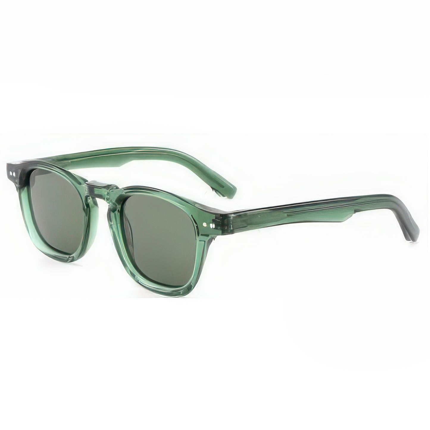 Damen modische Sonnenbrille im hochwertigen transparenten Design Karnz