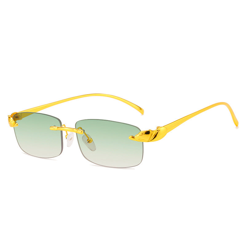 Damen modische Sonnenbrille mit kreativem Rahmen und hochwertigen Gläsern Karnz