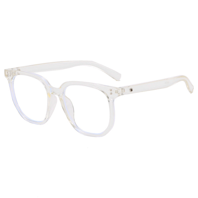 Damen Designer-Brille mit quadratischem Rahmen und flexiblem Material Karnz