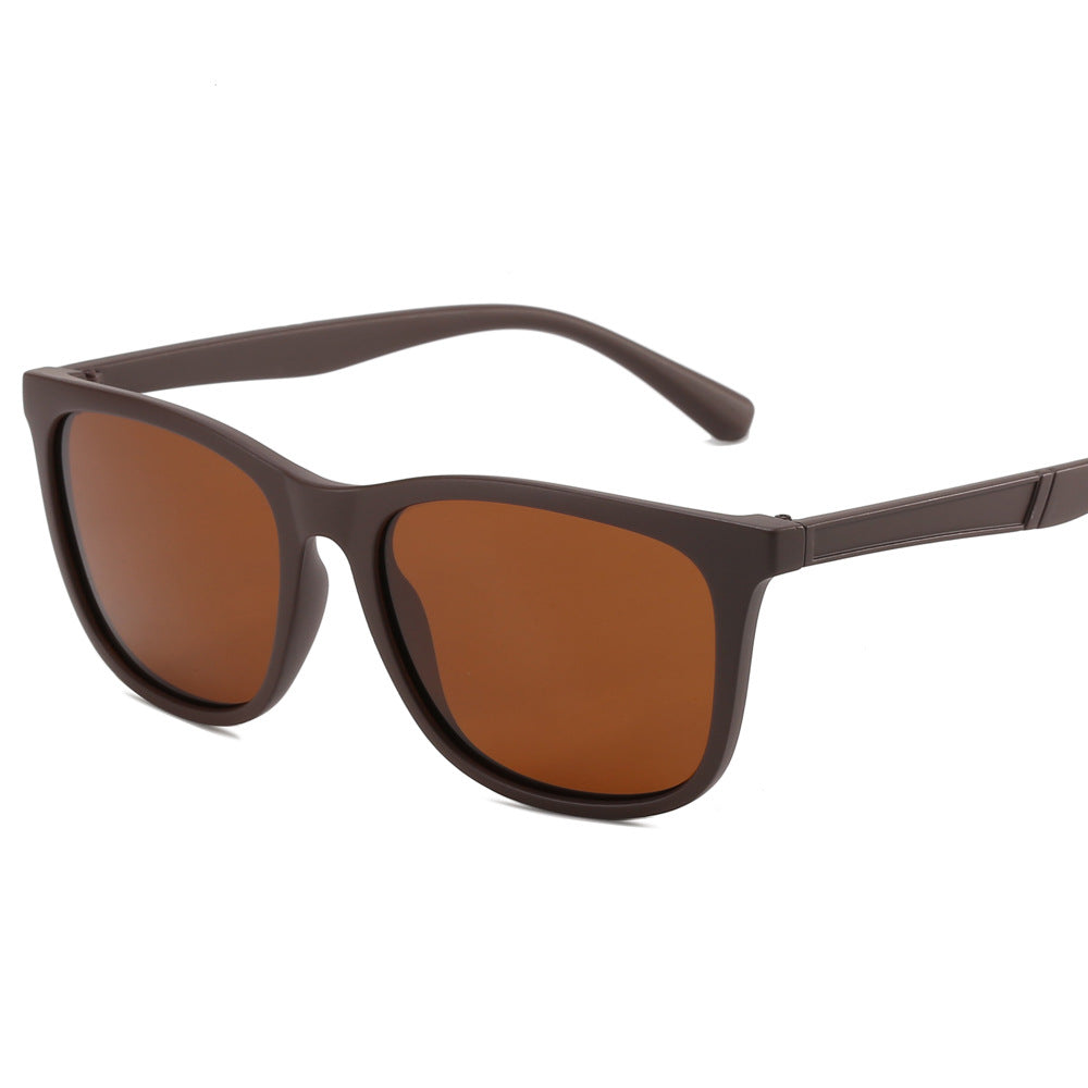 Damen modische Sonnenbrille mit robustem, mattem Rahmen Karnz