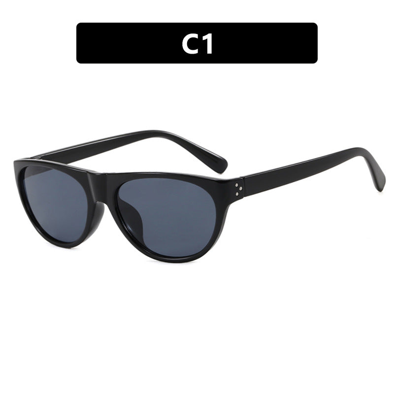 Damen modische optische Brille mit elegantem Katzenaugen-Design Karnz