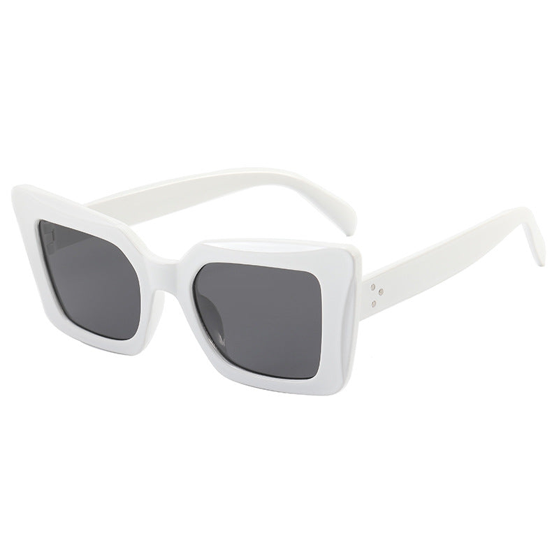 Damen quadratische Sonnenbrille mit minimalistischem Design Karnz
