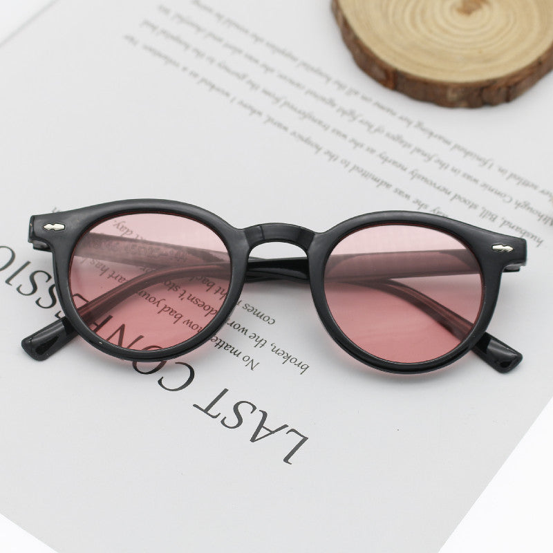 Damen Runde Sonnenbrille mit elegantem Design Karnz