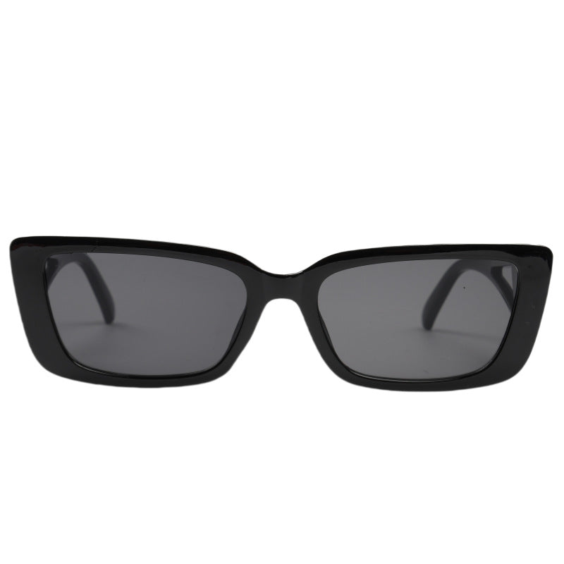 Damen quadratische Sonnenbrille mit innovativem Designelement Karnz