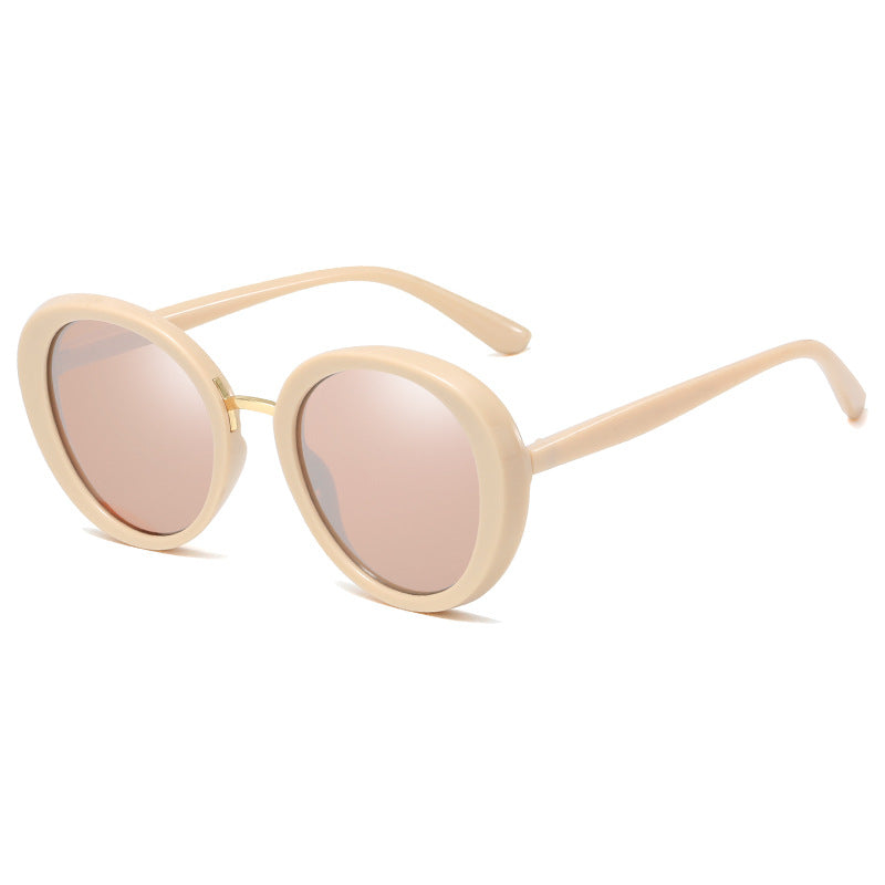 Damen Vintage Sonnenbrille im eleganten Schilddesign Karnz