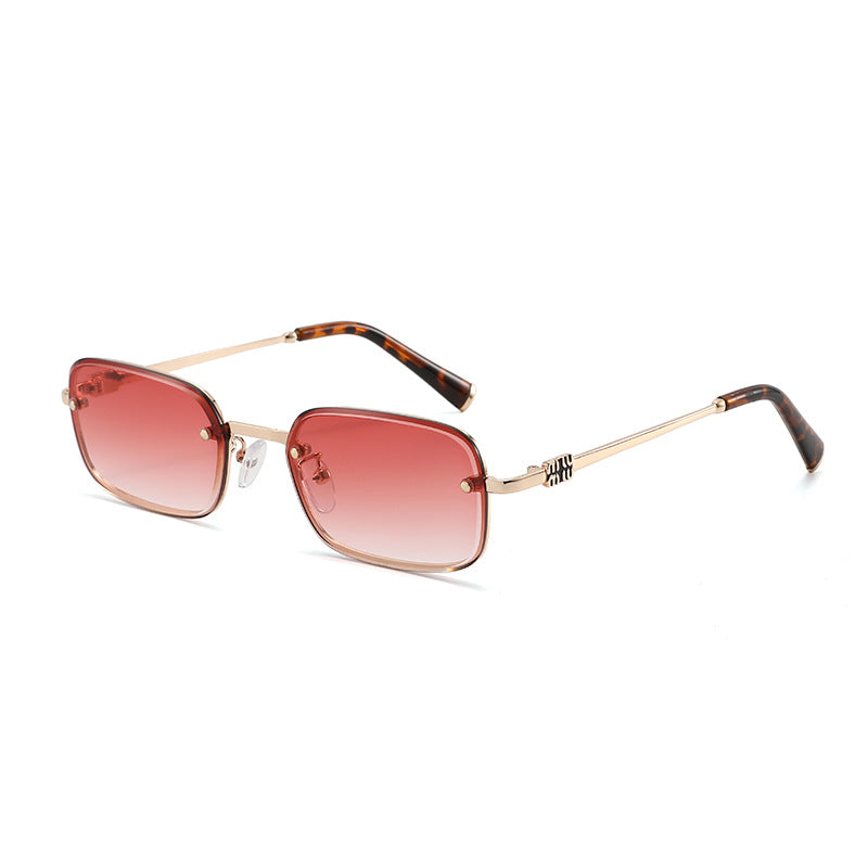 Damen Sonnenbrille mit elegantem, rechteckigem Rahmen und polarisierenden Gläsern Karnz