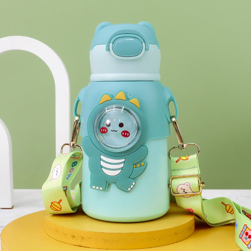 Damen Isolierte Trinkflasche mit niedlichem Tierdesign Karnz