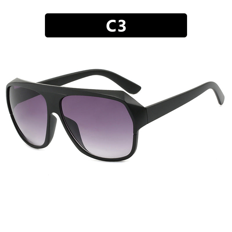 Damen modische Oversized-Sonnenbrille mit sportlichem Design Karnz