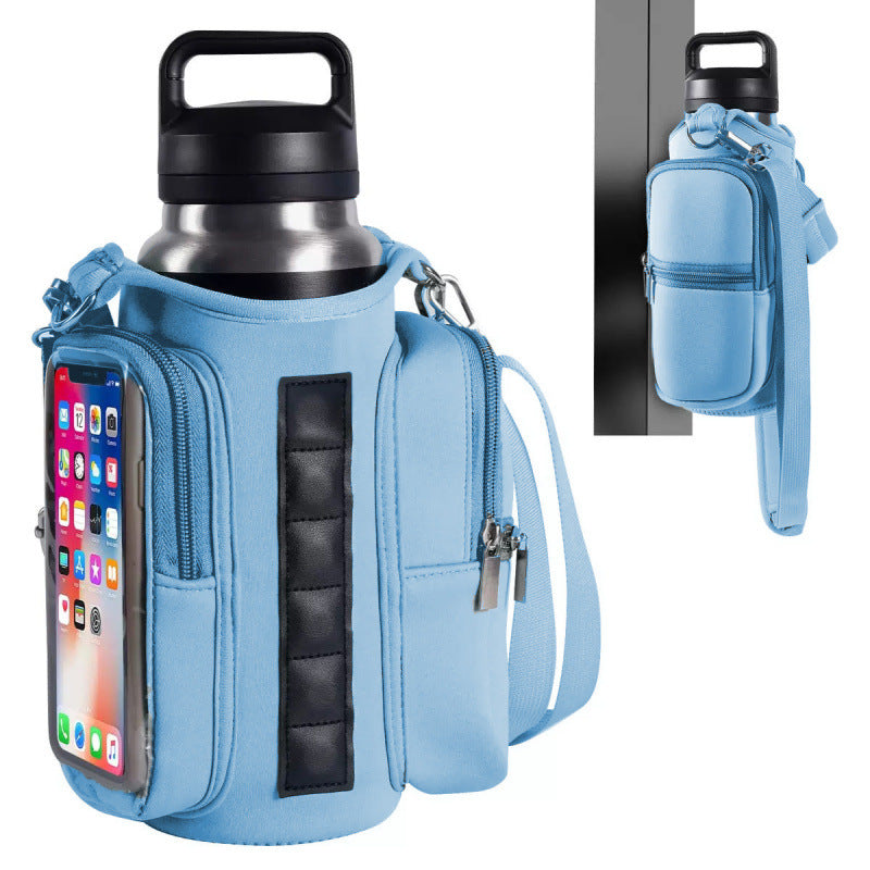 Damen multifunktionale Sporttasche mit integriertem Handyfach Karnz
