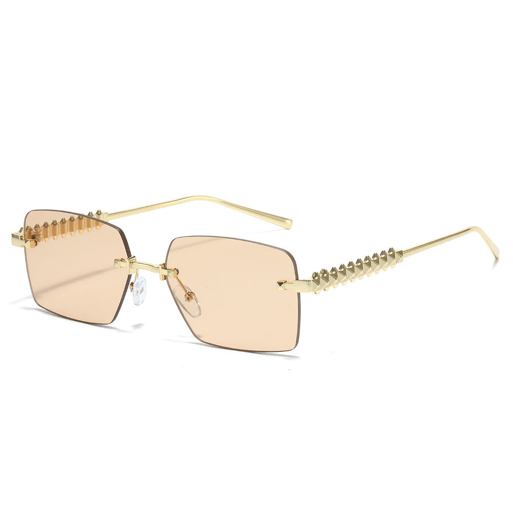 Damen Sonnenbrille mit einzigartigem Spitzen-Rahmen Karnz