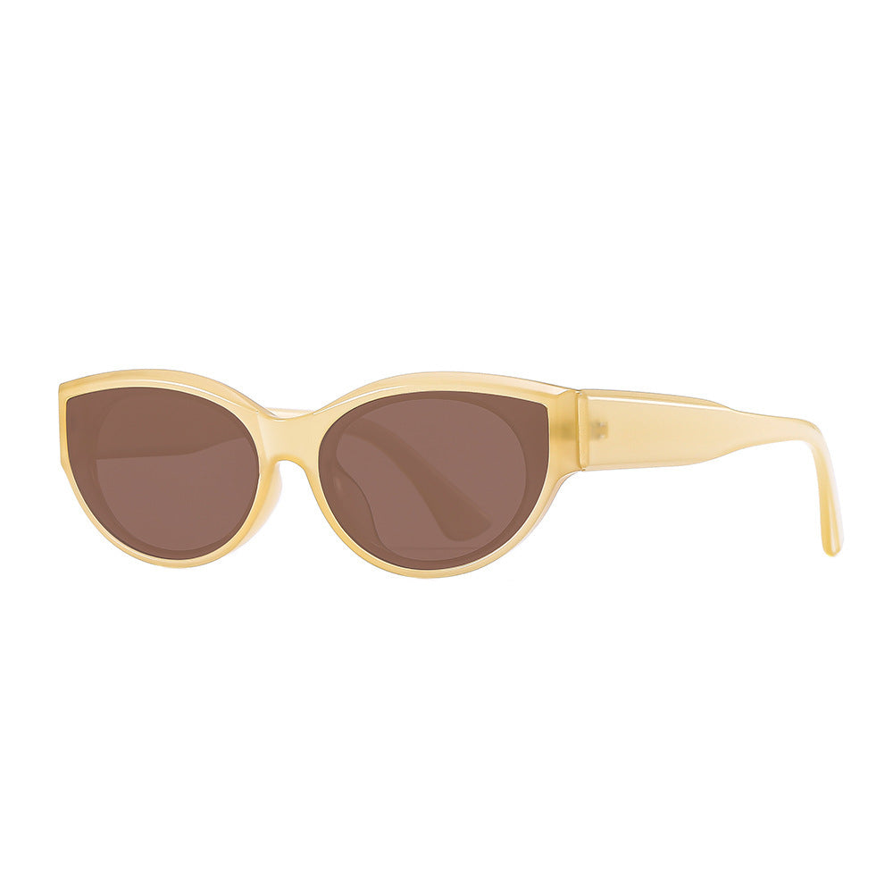 Damen Designer-Sonnenbrille mit elegantem Katzenaugen-Rahmen Karnz