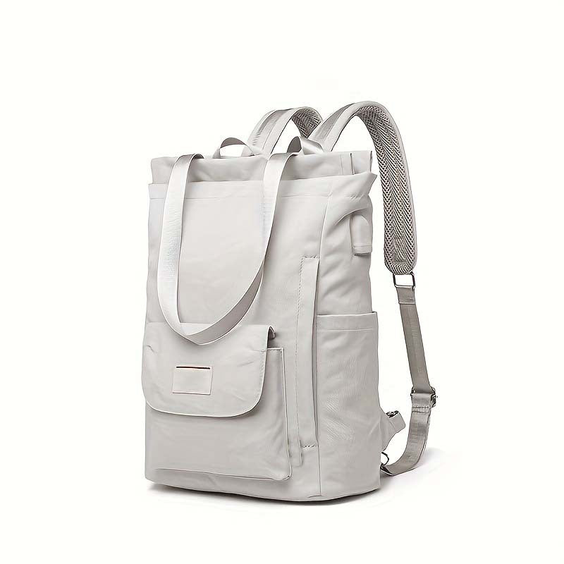 Unisex Multifunktionaler Rucksack mit gepolstertem Laptopfach und seitlichem Zugang Karnz