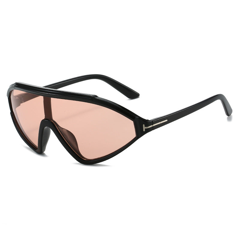 Damen sportliche Sonnenbrille mit ergonomischem Vollranddesign Karnz