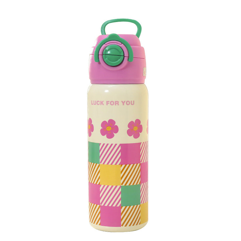 Unisex Isolierte Trinkflasche mit süßem Tierdesign Karnz