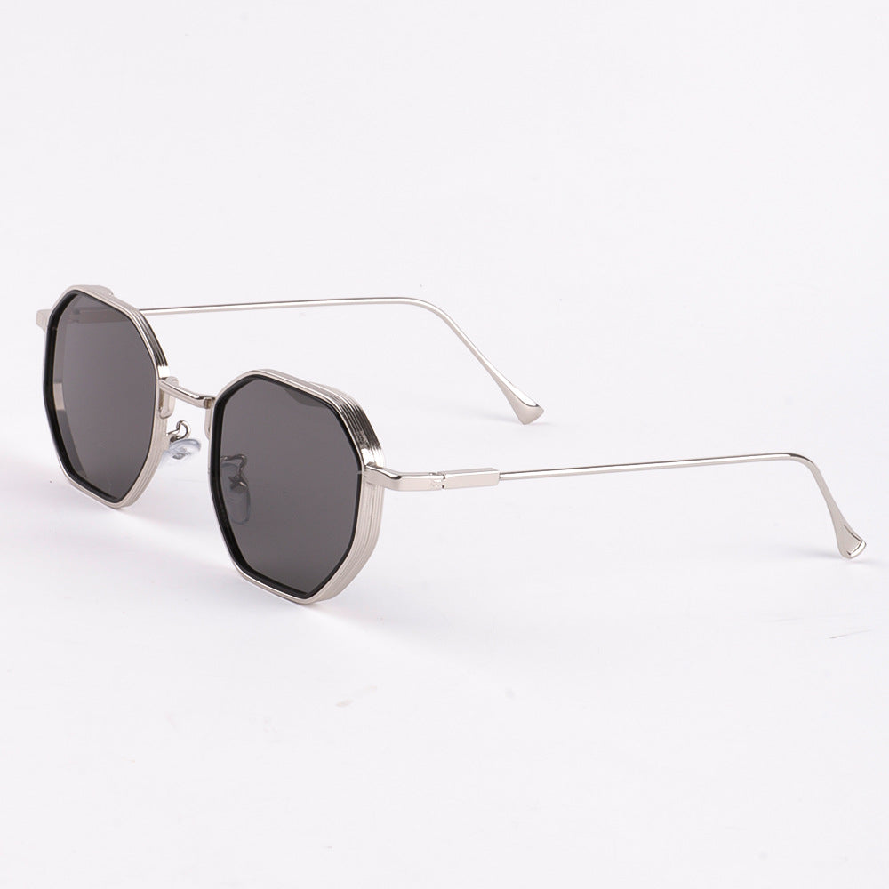 Damen Sonnenbrille im modernen, achteckigen Design mit UV-Schutz Karnz