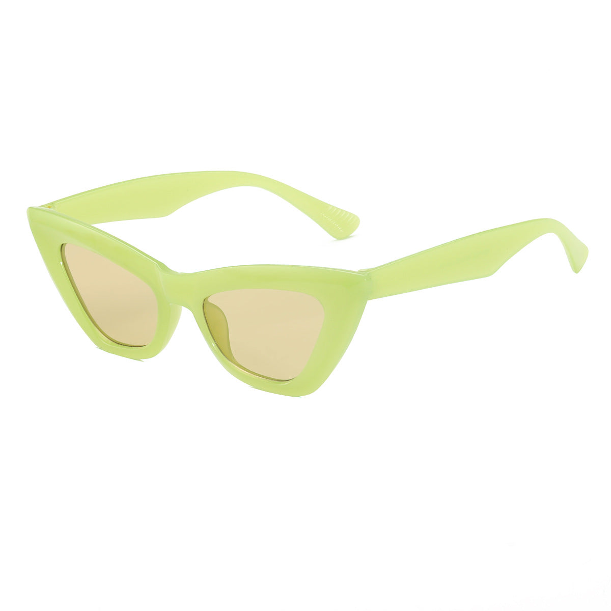 Damen Cat-Eye Sonnenbrille mit trendigem Animal-Print Karnz