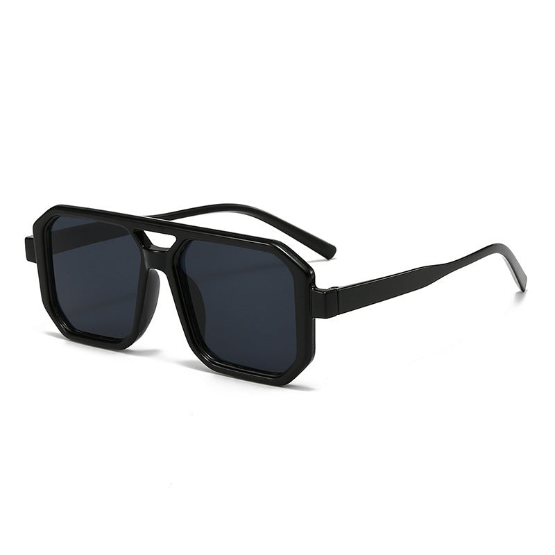 Damen Geometrische Sonnenbrille mit stylischem Muster Karnz