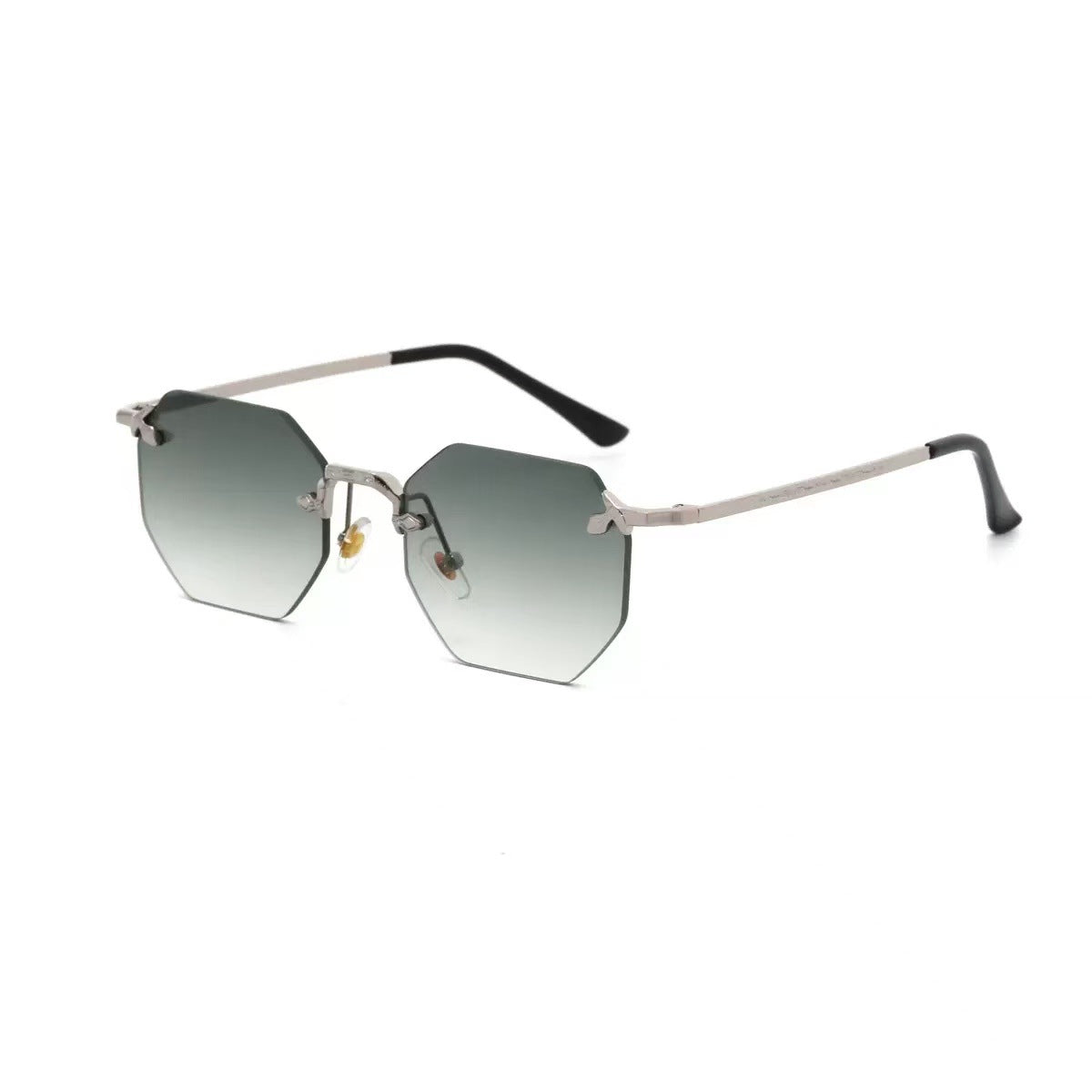 Damen stylische Sonnenbrille im modernen Oktagon-Design Karnz