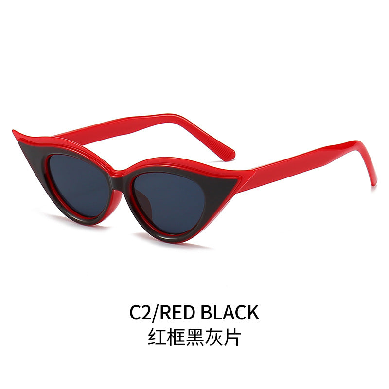 Damen Cat-Eye Sonnenbrille mit polarisierenden Gläsern Karnz