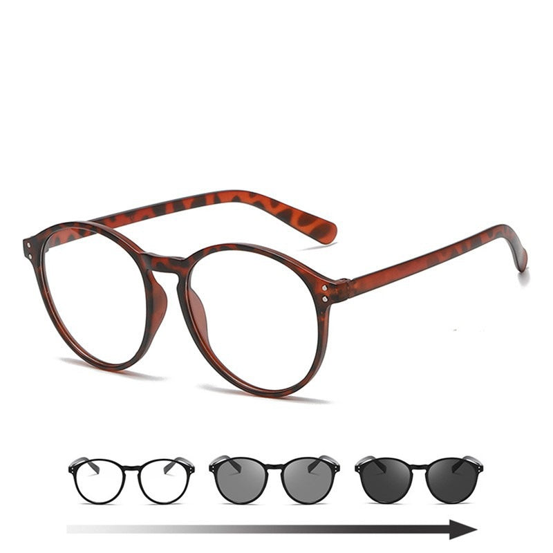 Damen phototropische Anti-Blaulicht-Brille Karnz