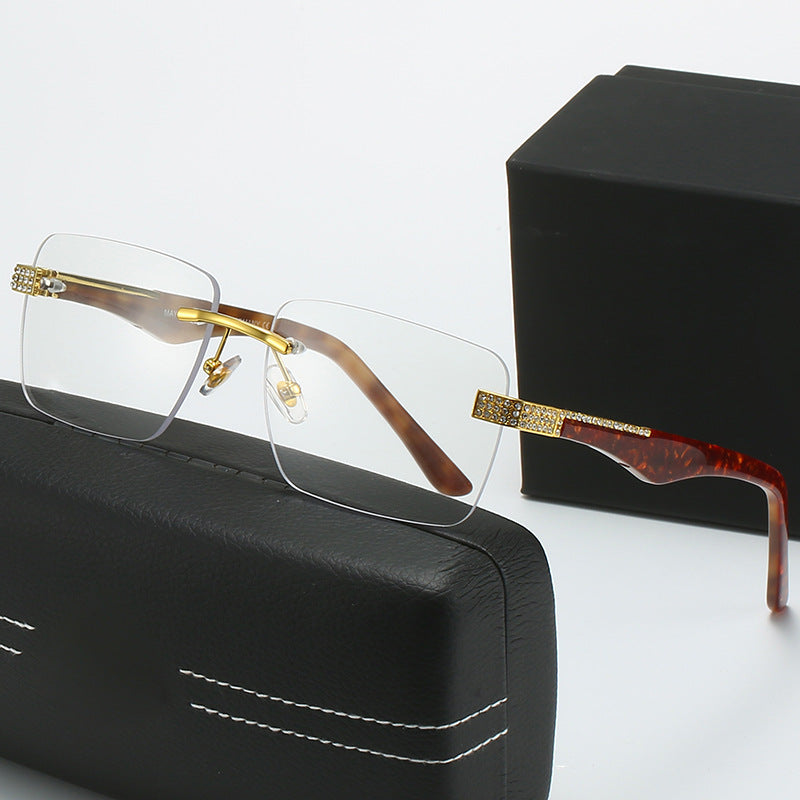 Damen modische Sonnenbrille im eleganten quadratischen Design Karnz