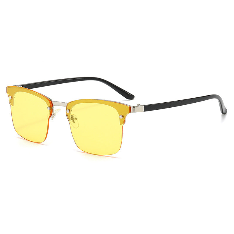 Damen modische quadratische Sonnenbrille mit robustem Rahmen Karnz