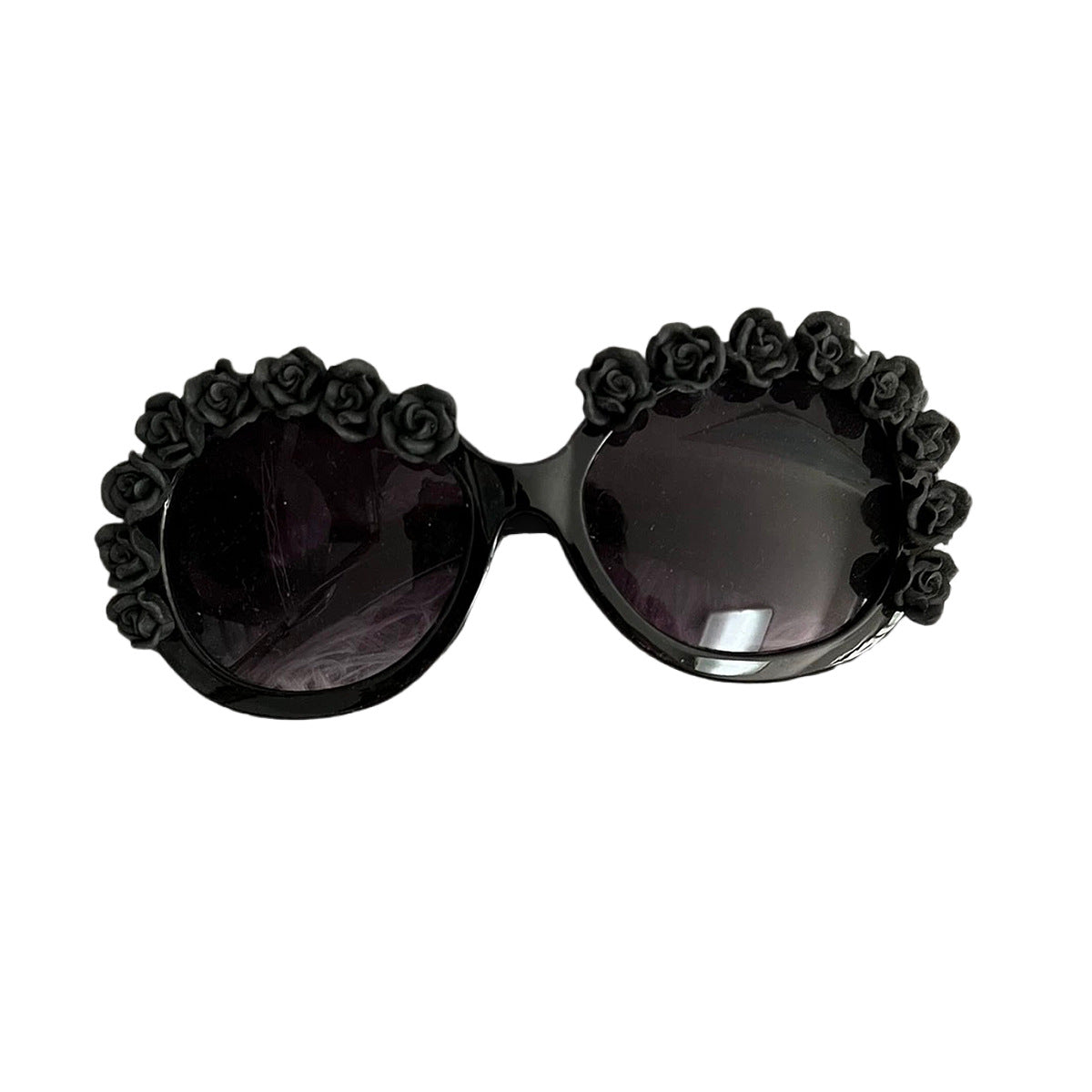 Damen Sonnenbrille mit floralen Akzenten Karnz