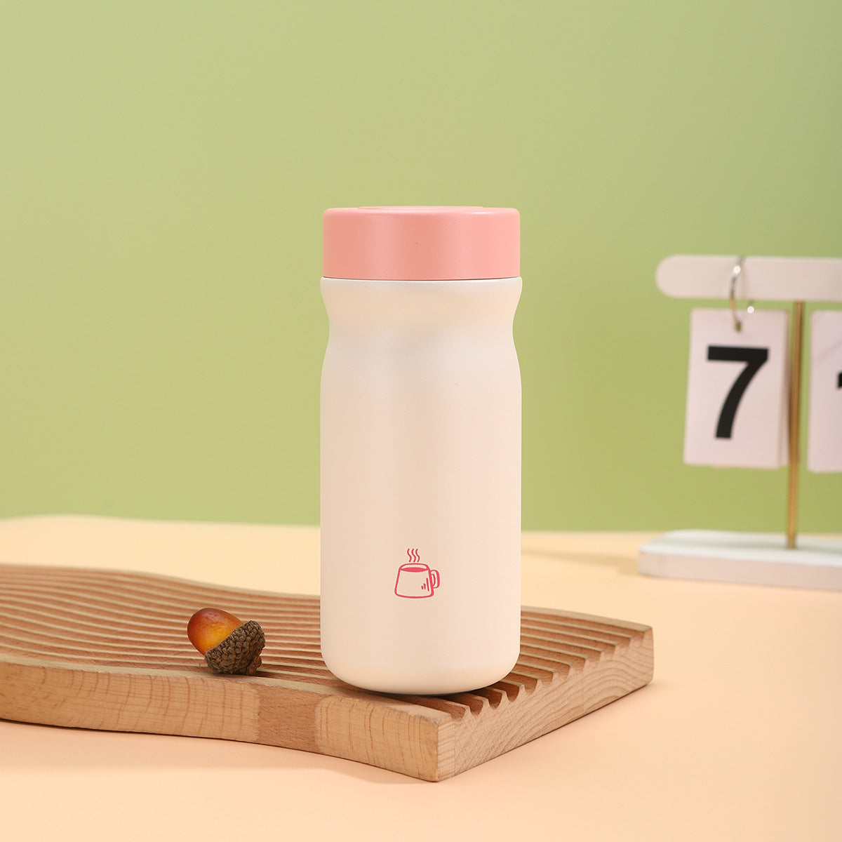 Damen Isolierte Kaffeetasse mit praktischem Auslaufstopp Karnz