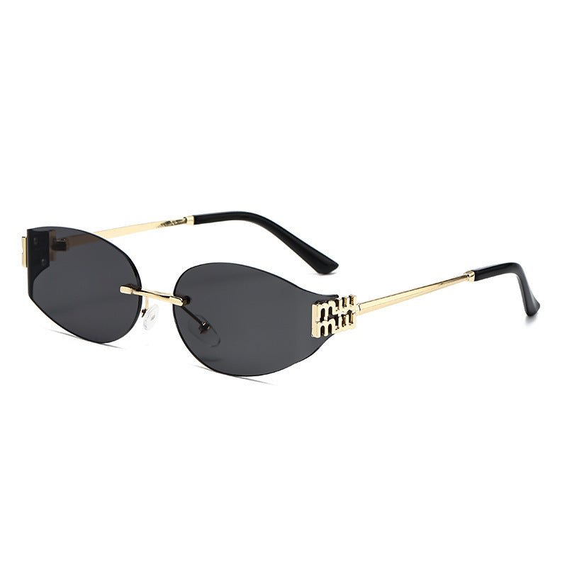 Damen sportliche Flieger-Sonnenbrille mit schützendem UV-Filter und flexiblem Rahmen Karnz