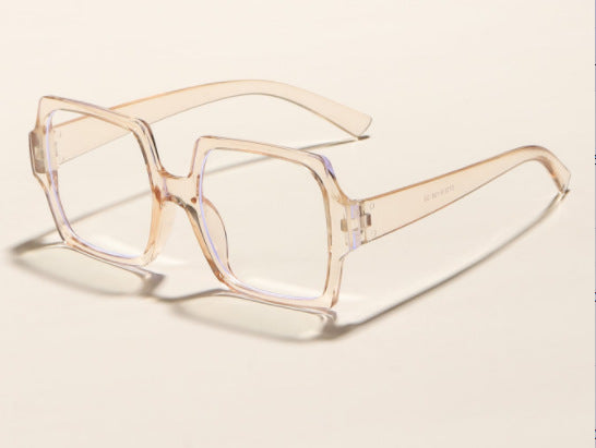 Damen stilvolle oversized Sonnenbrille mit elegantem Leoprint Karnz
