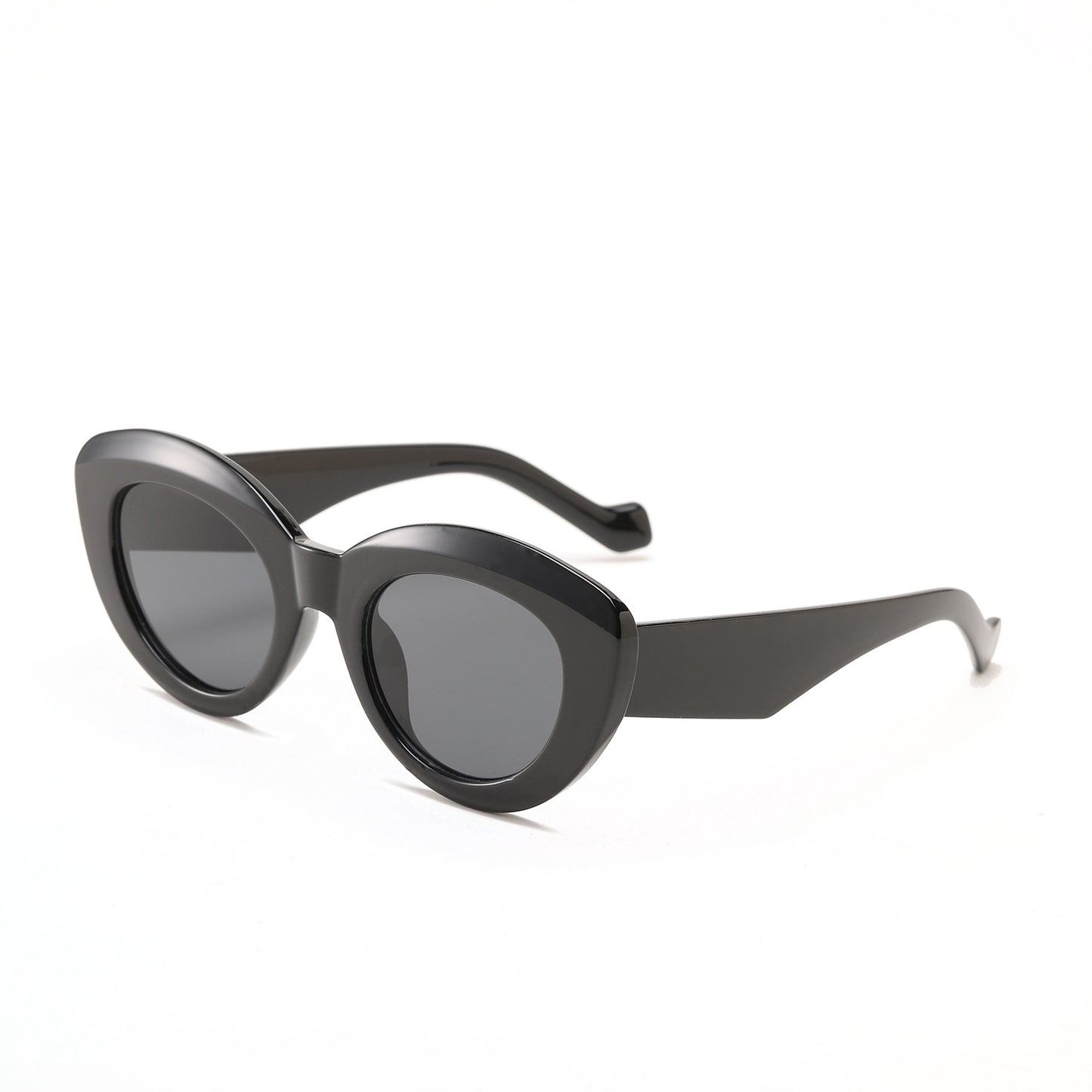 Damen Cat-Eye Sonnenbrille mit modischem Kunststoffrahmen Karnz