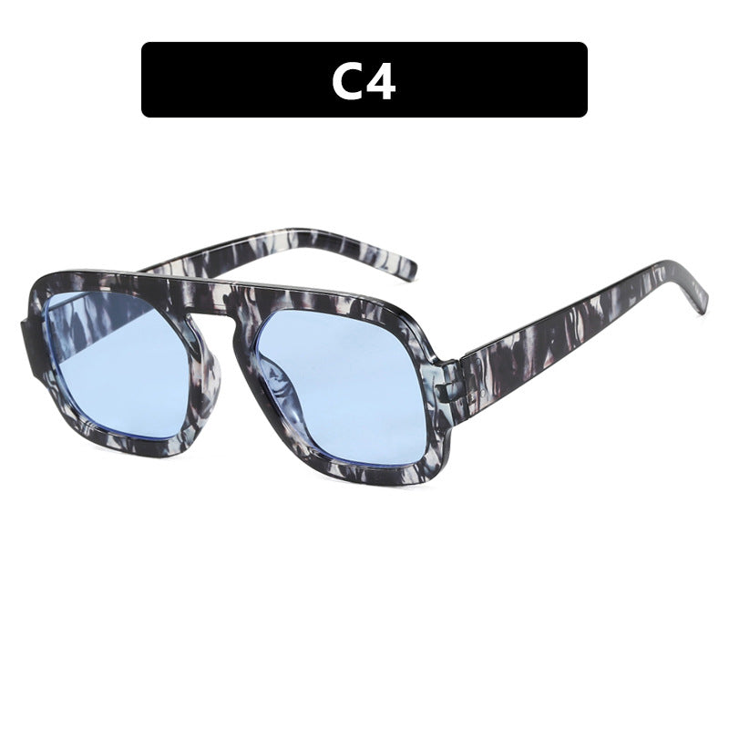 Damen modische Sonnenbrille im modernen Retro-Stil Karnz